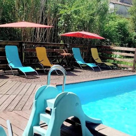 Studio Charmant Dans Un Ancien Moulin Pres D'Orange 30 M² Piscine Eksteriør bilde